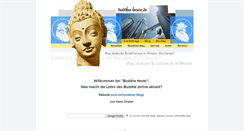 Desktop Screenshot of buddha-heute.de